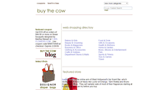 Desktop Screenshot of buythecow.com